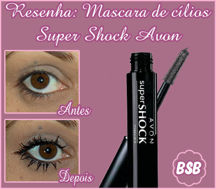 Resnha mascara de cílios super shock Avon 