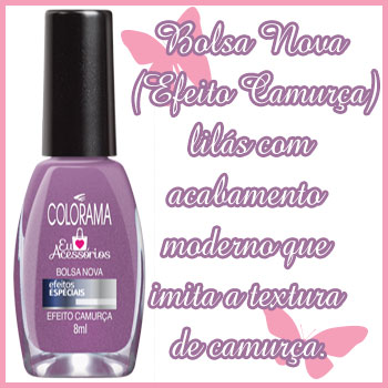 Nova coleção colorama eu amo acessorios
