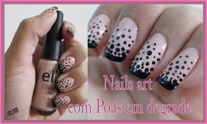 Nails art em degrade