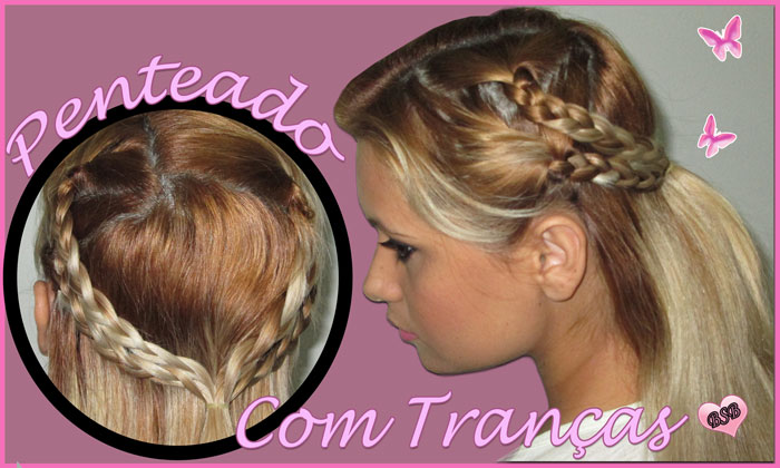 Penteado com tranças