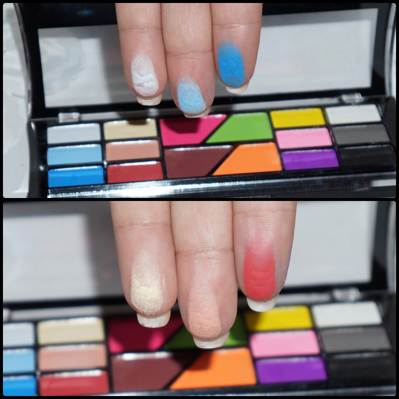 Resenha paleta de sombras fosca jasmyne modelo A