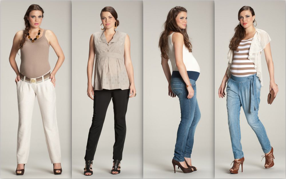 gestante na moda